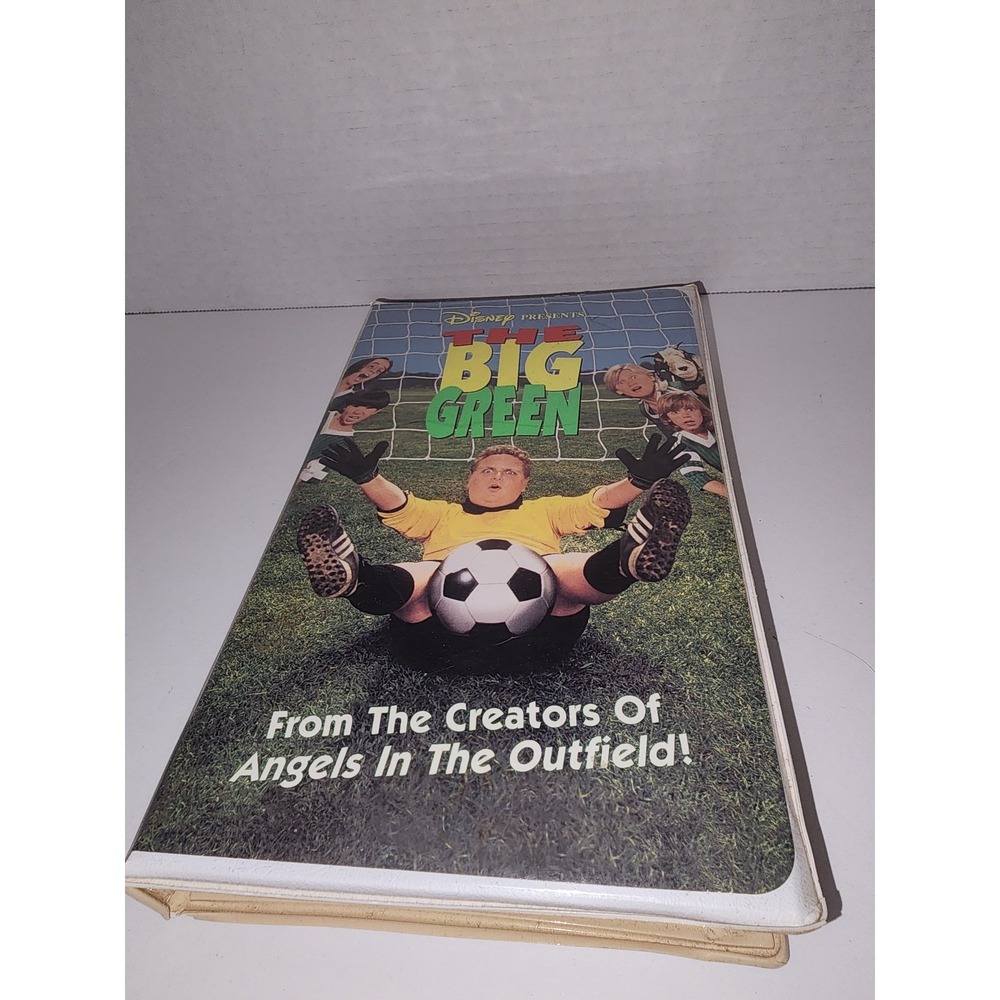 The Big Green VHS Disney Clamshell Movie Cassette‎ Soccer